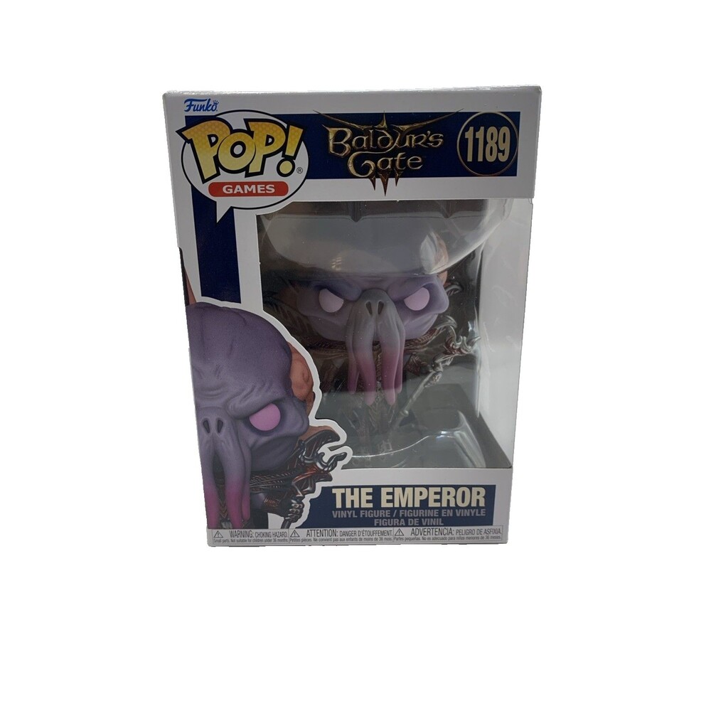 Funko Pop! Games Vinyl: Baldur's Gate - The Emperor #1189 Vinyl Figure NIB New